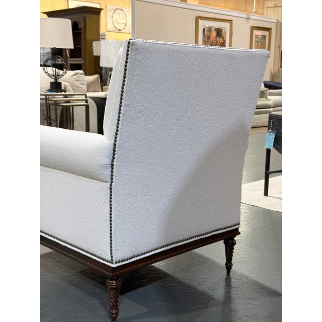 Lillian August Shelley Bouclé Lounge Chair For Sale - Image 9 of 12