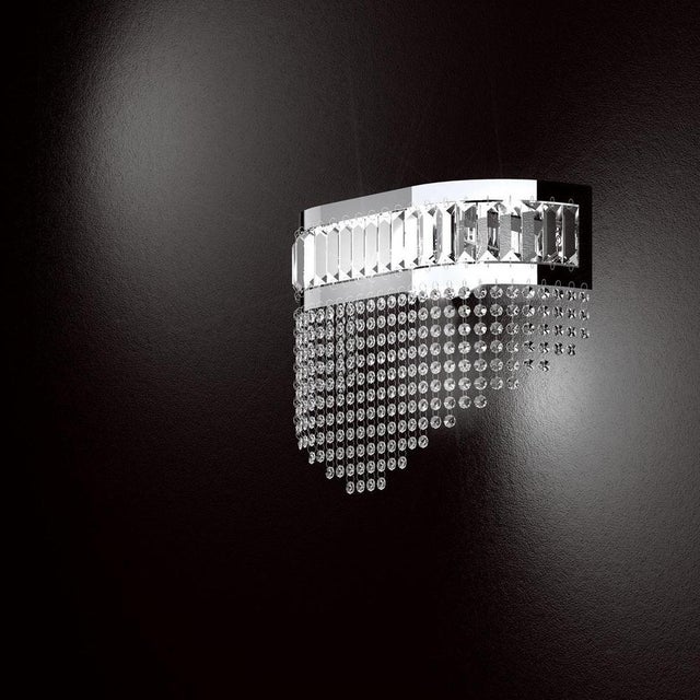 Not Yet Made - Made To Order Crystalis 18 Lights Chandelier in Polished Chrome and Crystal by Aggiolight For Sale - Image 5 of 7