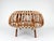 Mid-Century Rattan Stool in style of Franco Albini, 1970s For Sale - Image 6 of 7