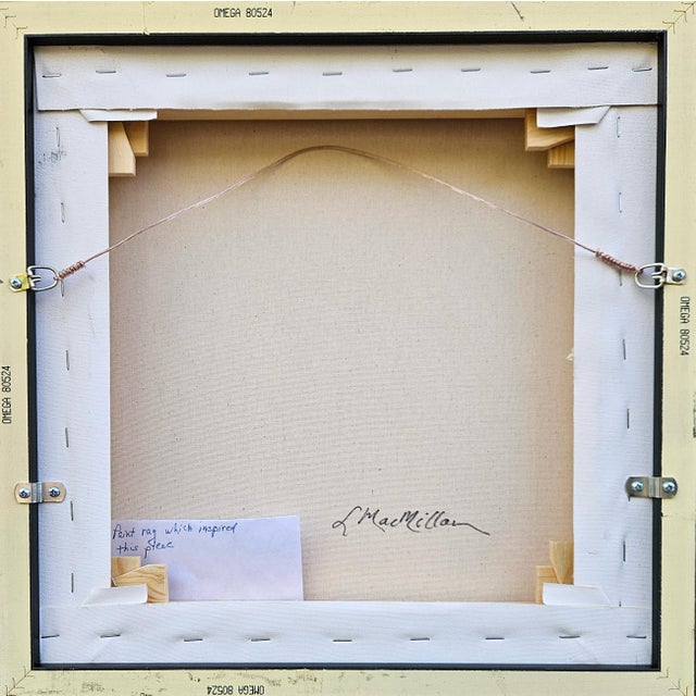 "Earth Elements" Abstract Painting by Laurie MacMillan, Framed For Sale In Los Angeles - Image 6 of 6