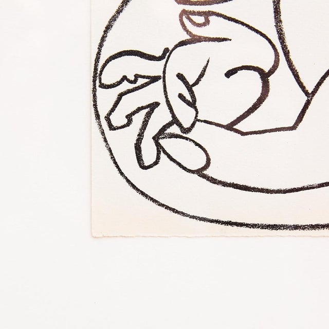 Françoise Gilot, Pages D'amour, 1951, Lithograph, Framed For Sale - Image 6 of 11