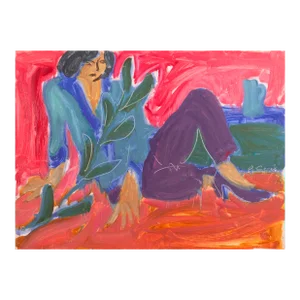 'Woman Seated' by Victor DI Gesu, Paris, Louvre, Salon D'Automne, Académie Chaumière, Los Angeles County Museum of Art, San Francisco Art Association