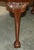English Dining Table in Hand Carved Walnut with Claw & Ball Feet, 1920s For Sale - Image 11 of 18