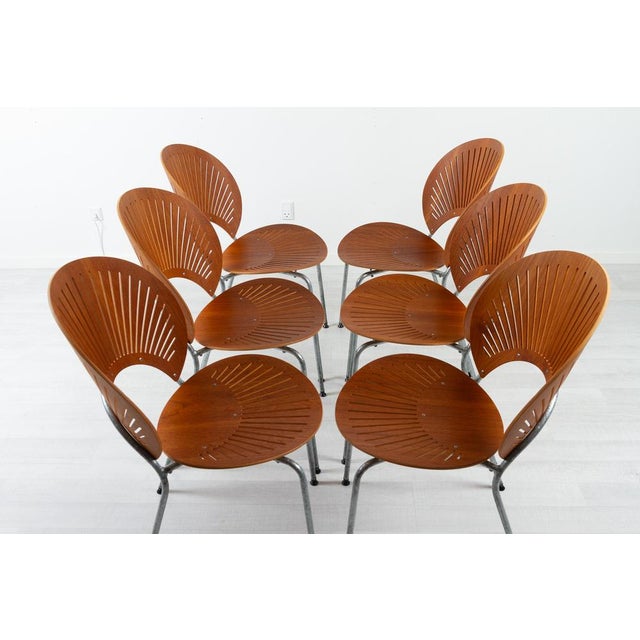 Trinid Dining Chairs in Teak by Nanna Ditzel, 1990s, Set of 6 For Sale - Image 13 of 18