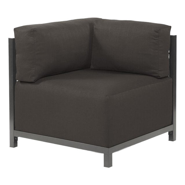 Axis Corner Chair Seascape Charcoal Titanium Frame For Sale