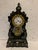 Napleon III Portico Clock in Brass Marquetry, 1800s For Sale - Image 5 of 9
