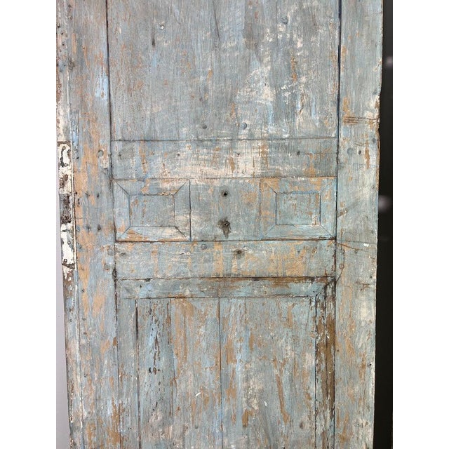 Pair of Italian Painted & Parcel Gilt Doors C. 1900 For Sale In Los Angeles - Image 6 of 17