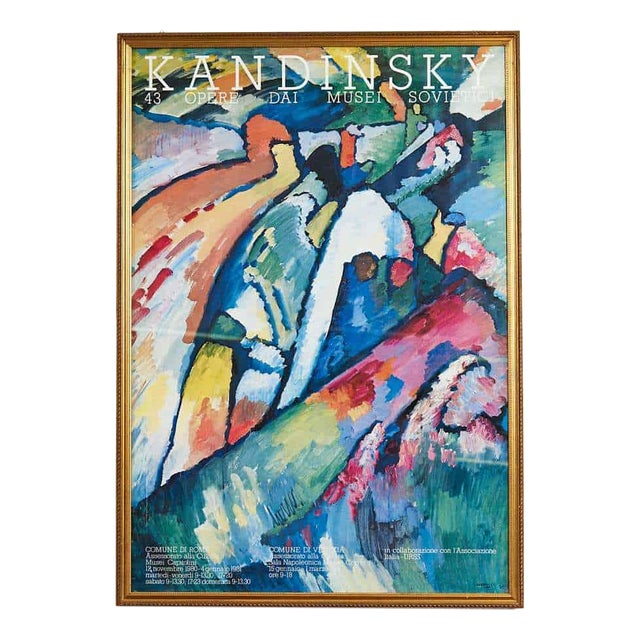Vintage Kandinsky Poster, 20th Century For Sale