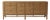 Stunning Vintage Pencil Rattan 12-Drawer Dresser Sideboard For Sale