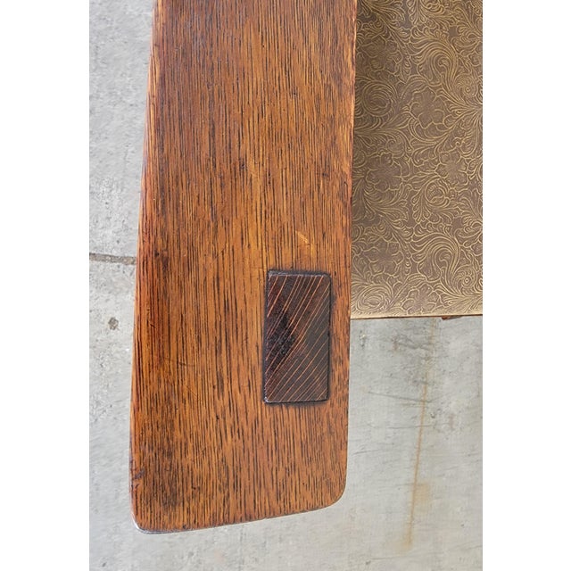 Fine Mission Oak Rocking Chair Circa. 1910 For Sale - Image 13 of 18