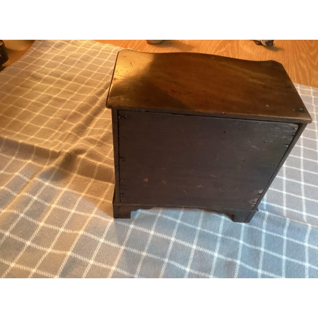 Mid 19th Century Mid 19th Century Miniature Chest of Drawers For Sale - Image 5 of 6