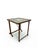 Wood Antique Victorian Metamorphic Mahogany Fire Screen Table with Hand Painted Floral, 1890s For Sale - Image 7 of 11