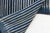 Vintage African Moss "Tenkodogo Stripe" Indigo Throw For Sale In Los Angeles - Image 6 of 7
