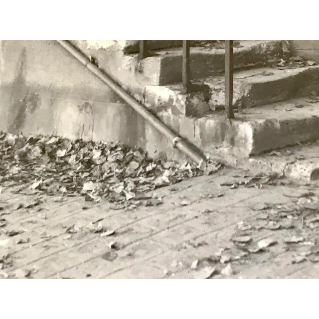 Black Vintage Richard D’Amore Signed Black and White Architectural Photograph For Sale - Image 8 of 12