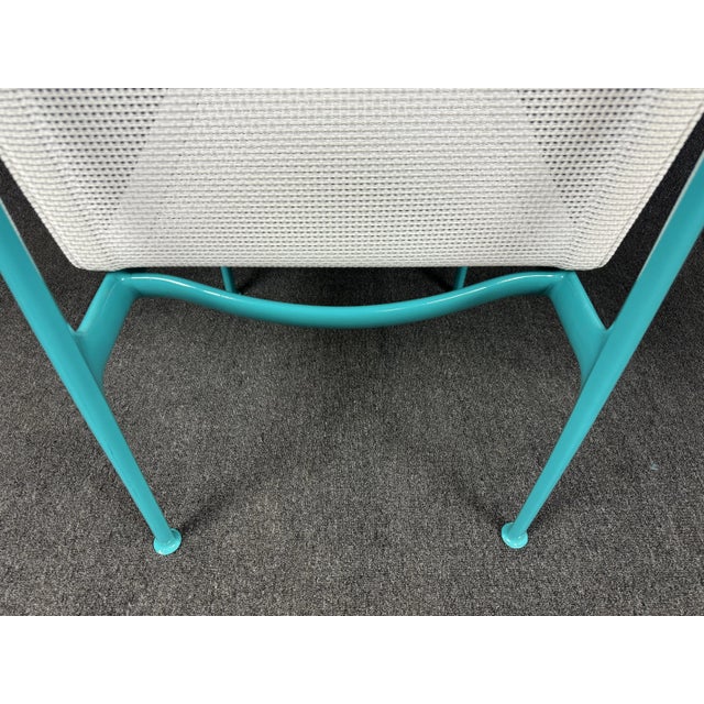 Six Vintage Mid Century Modern 1966 Leisure Collection Patio Dining Chairs by Richard Schultz for Knoll, Attributed For Sale - Image 11 of 11