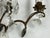Late 20th Century Hollywood Regency Crystal Prism Five Light Wall Sconce, Vintage For Sale - Image 5 of 12