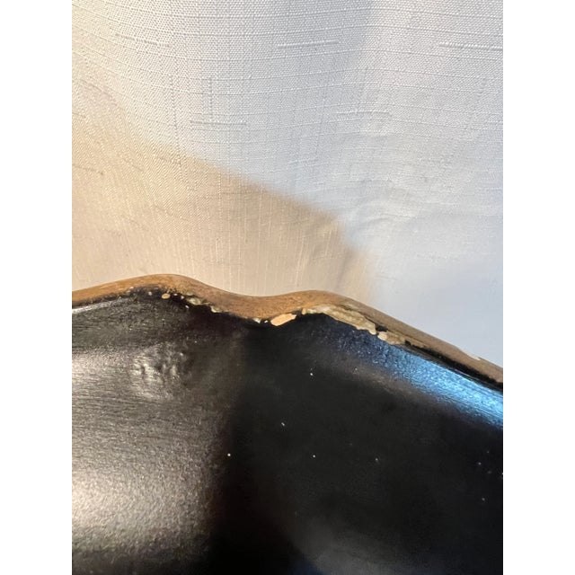 Mustard Vintage Double Happiness Decorative Plate by Raymond Waites For Sale - Image 8 of 10