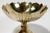 Vintage Brass Art Deco Style Compote Pedestal Bowl For Sale In Kansas City - Image 6 of 7