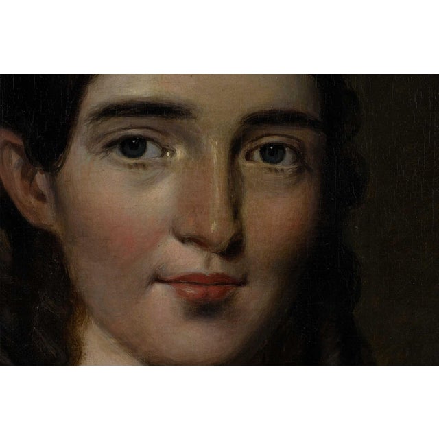 American 19th Century American Portrait of a Lady For Sale - Image 3 of 5