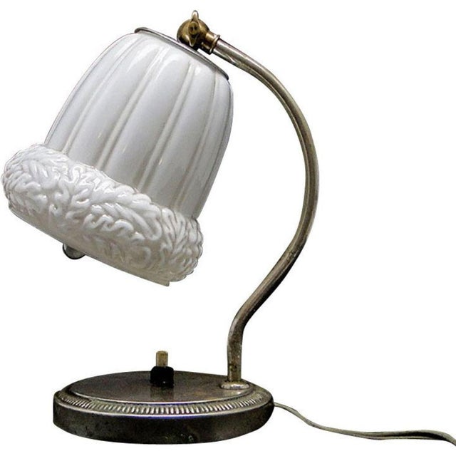 Metal Bedside Lamp from Polam, Italy, 1950s For Sale - Image 7 of 7