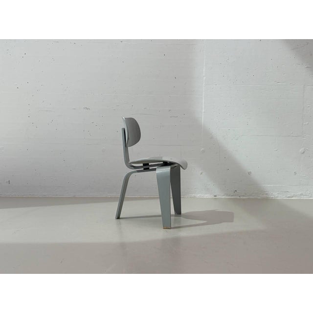 Gray SE 42 Chair by Egon Eiermann for Wilde + Spieth, 1949 For Sale - Image 8 of 18