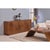 The Morley Four Doors Wood Sideboard brings functional storage and natural warmth to your dining or living space. This...
