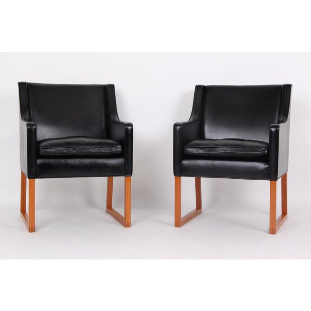 Set of Model 3246 Armchairs by Børge Mogensen for Fredericia, 2002 For Sale - Image 15 of 15
