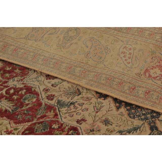 Textile Antique Turkish Medallion Rug With Stately Medallion & Ornate Vinery - Rug & Kilim For Sale - Image 7 of 7