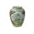 Vintage Chinese Color Porcelain Lotus Bird Scenery Pot Jar Vase For Sale - Image 4 of 12