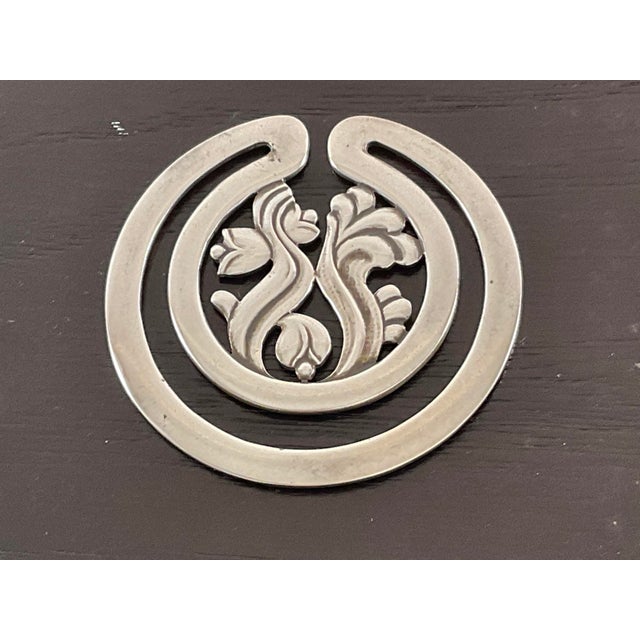 Georg Jensen Sterling Money Clip For Sale - Image 10 of 14
