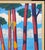 "Banho De Luz" Large Diptych Oil on Canvas by Joao De Brito For Sale In Monterey, CA - Image 6 of 10