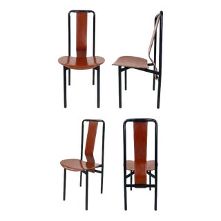 Irma Chairs by Achille Castiglioni for Zanotta, 1970s, Set of 4 For Sale