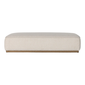 Four Hands Sinclair Cocktail Ottoman - Knoll Natural