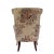 Pullman Upholstered Wingback Chair W/ Scroll Arms For Sale - Image 4 of 12