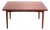 Vintage Extendable Teak Rectangular Dining Table, 1960s For Sale