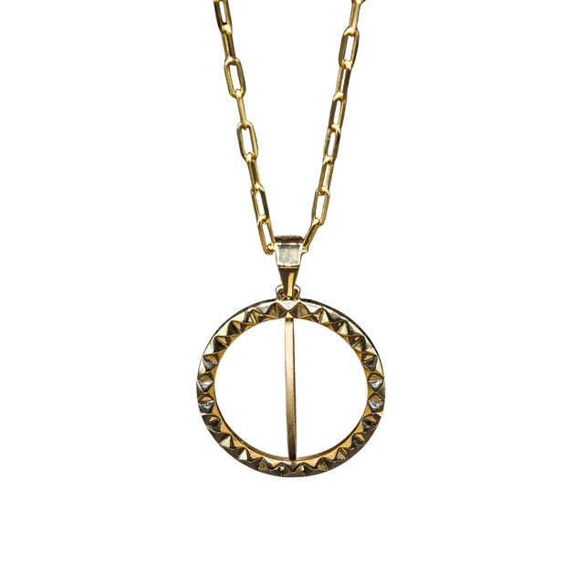 Not Yet Made - Made To Order Hustle/Flow Coin Flip Pendant by Anjalé For Sale - Image 5 of 5