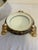 Antique Hand Painted Nippon Two-Piece Centerpiece Bowl With Footed Pedestal Base For Sale - Image 14 of 16