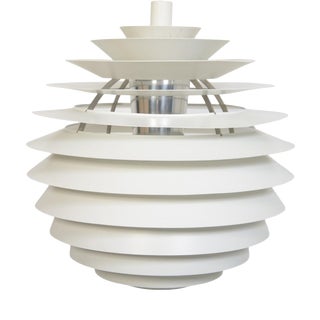 Vintage Louvre Lamp by Poul Henningsen, 1980s For Sale