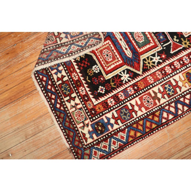 19th Century Antique Shirvan Rug - 3'4" X 5'4" For Sale - Image 9 of 10