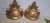 Mid-Century Modern Homco Gold Wall Pocket Planters, 1978 Pair For Sale - Image 3 of 6