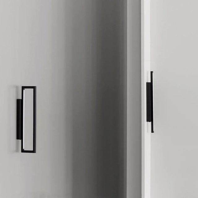 Metal Rectangle Wall Lamp by Kristina Dam Studio For Sale - Image 7 of 8