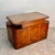 Art Deco Burl Wood Center Desk with Glass Insert, Italy, 1940s For Sale - Image 14 of 15