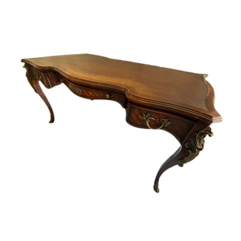 2000 - 2009 Bureau Plat Writing Desk For Sale - Image 5 of 8