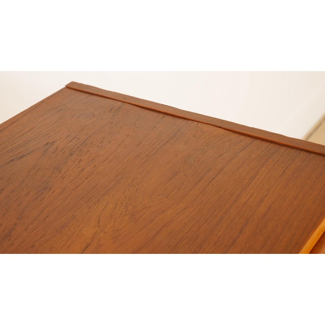 Vintage Danish Chest of Drawers in Teak For Sale - Image 12 of 13
