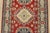 2020s Kazak Runner 2’6” X 6’7” Red Wool Tribal Hand-Knotted Oriental Rug For Sale - Image 5 of 12