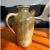 Artist-Crafted Pottery Pitcher, Brown-Speckled Glaze, Artist Signed For Sale - Image 6 of 12