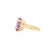 14k Gold & High Set Pear Cut Amethyst Cocktail Ring For Sale In Philadelphia - Image 6 of 10
