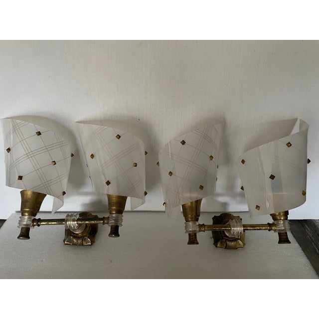 Vintage Wall Lights by Pierre Guariche, 1960s, Set of 2 For Sale - Image 13 of 13