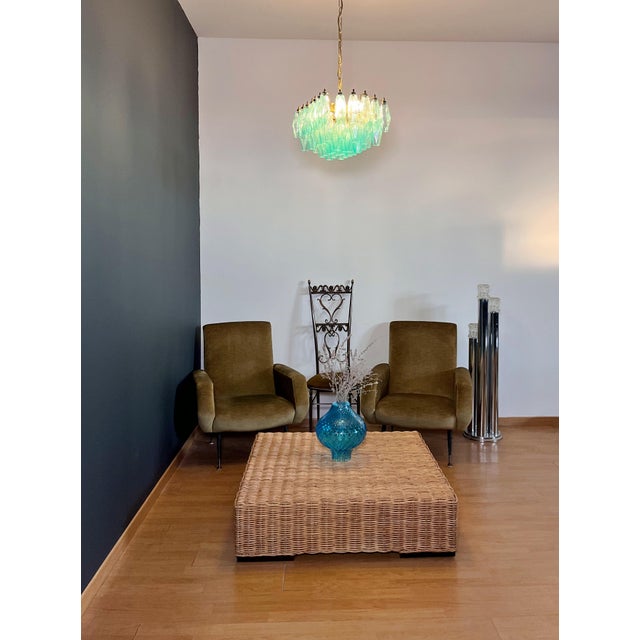 Glass Murano Poliedri Chandelier by Carlo Scarpa, 1990 For Sale - Image 7 of 18