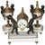 Mid 19th Century Napoleon II Louis XVI Style Fireplace Clock with Putti Carrying a Dial, 1860s, Set of 3 For Sale - Image 5 of 18